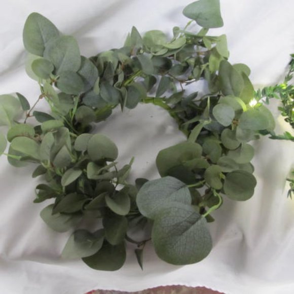 Large Eucalyptus Floral Wreaths Wedding Table Centerpiece Decor Rustic Wedding - Picture 7 of 9